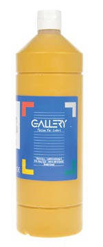 Gallery gouache flacon de 1.000 ml, ocre