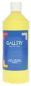 Gallery gouache, flacon de 500 ml, jaune clair