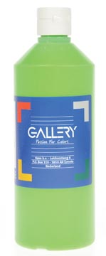 Gallery gouache, flacon de 500 ml, vert clair