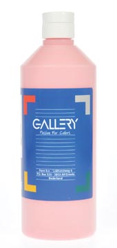 Gallery gouache, flacon de 500 ml, rose