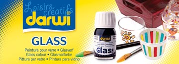 Darwi peinture pour verre glass