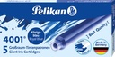 Pelikan cartouches d'encre 4001, bleu roi