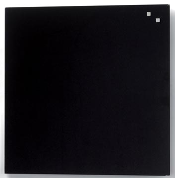 Naga tableau en verre magnétique, noir