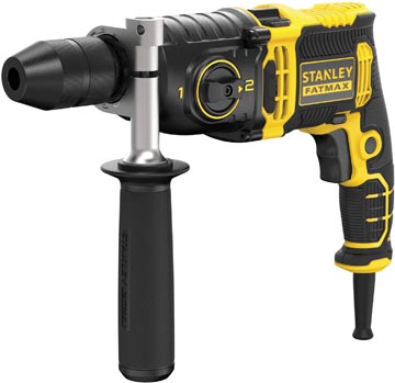 Stanley fatmax perceuse à percussion en coffret, 2 vitesses, 850 w