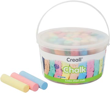 Havo craie à dessin chalk, seau de 50 pièces