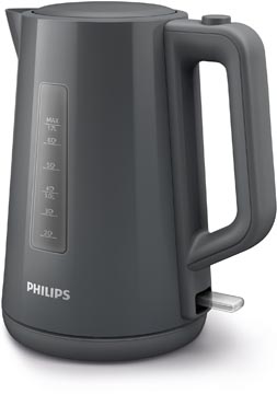 Philips bouilloire series 3000, 1,7 litres, gris