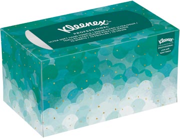 Kleenex essuie-mains en papier ultra soft pop-up, enchevêtrés, 1 pli, 70 feuilles, en boîte distributrice