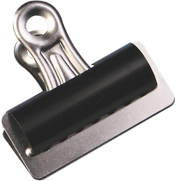 Q-connect clip bulldog, noir, 25 mm, boîte de 10 pièces