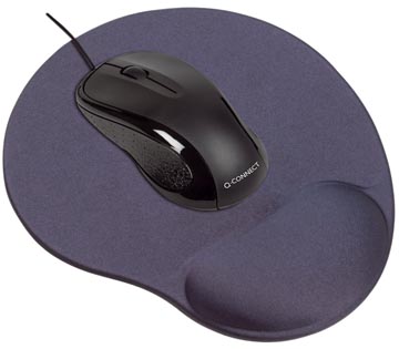 Q-connect tapis souris gel avec repose-poignet, gris