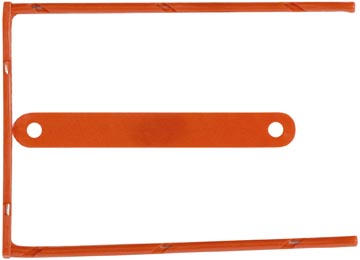 Q-connect relieur d-clip, boîte de 100 pièces, rouge