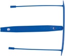 Q-connect relieur e-clip, boîte de 100 pièces, bleu