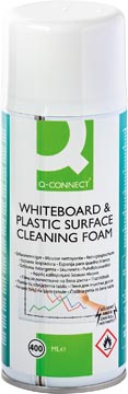 Q-connect nettoyant en mousse, pour tableaux blancs, 400 ml