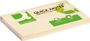 Q-connect quick notes recycled, ft 76 x 127 mm, 120 feuilles, jaune