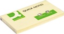 Q-connect quick notes, ft 76 x 127 mm, 100 feuilles, jaune