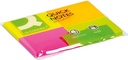 Q-connect quick notes, ft 38 x 51 mm, 50 feuilles, paquet de 4 blocs en couleurs néon