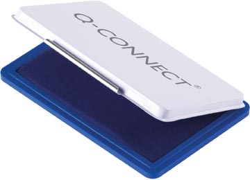 Q-connect tampon encreur, ft 90 x 55 mm, bleu