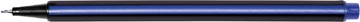 Q-connect feutre, 0,4 mm, triangulaire, bleu