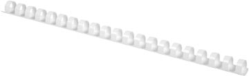 Q-connect peignes 10mm 21 boucles 100 pièces blanc