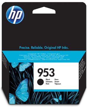 Hp cartouche d'encre 953, 900 pages, oem l0s58ae, noir