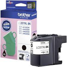 Brother cartouche d'encre, 1.200 pages, oem lc-227xlbk, noir