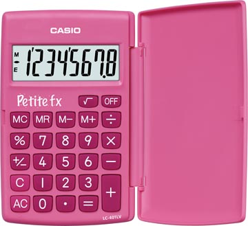 Casio calculatrice de poche petite fx rose