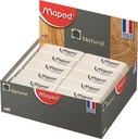 Maped gomme dessin, format moyen, présentoir de 40 pièces