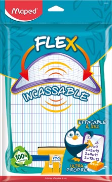 Maped tableau blanc flex, incassable, ft 213 x 289 mm