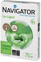 Navigator eco-logical papier d'impression, ft a4, 75 g, paquet de 500 feuilles