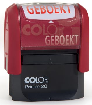 Colop cachet à formules printer texte: geboekt