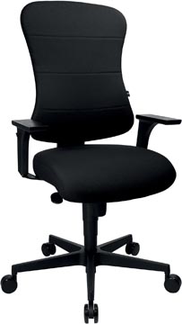 Topstar chaise de bureau art comfort 2010, noir
