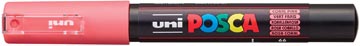 Uni posca marqueur peinture, pc-1mc, 0,7 mm, rouge corail