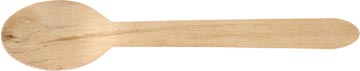 Cuillère en bois, 16,5 cm, paquet de 250 pièces