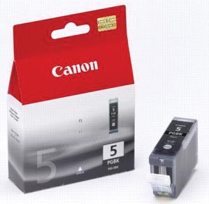 Canon cartouche d'encre pgi-5bk, 505 pages, oem 0628b001, noir