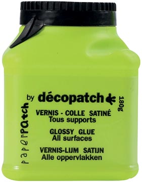 Décopatch colle de vernis paperpatch, flacon de 180 g