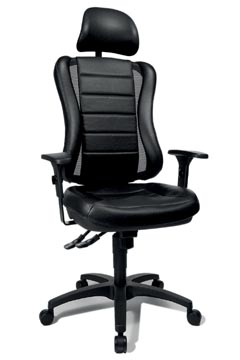 Topstar chaise de bureau head point rs, noir