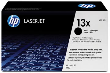 Hp toner 13x, 4 000 pages, oem q2613x, noir