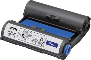 Epson ruban d'encre rc-r1lna ft 100 mm x 30 m, bleu