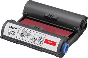 Epson ruban d'encre rc-r1rna ft 100 mm x 30 m, rouge