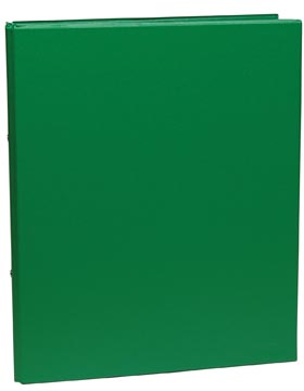 Classeur pour ft a4, 2 anneaux de 25 mm, en pvc, vert