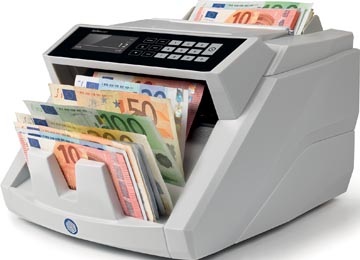 Safescan compteuse de billets 2465s, avec détection sextuple des contrefaçons