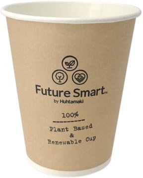 Gobelet future smart, en carton, 150 ml, paquet de 100 pièces