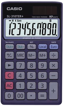 Casio calculatrice de poche sl-310ter+