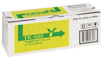 Kyocera toner jaune tk580y - 2800 pages - 1t02ktanl0