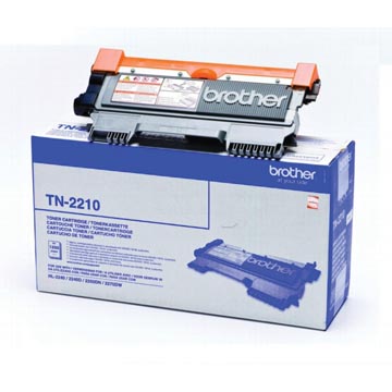 Brother toner, 1.200 pages, oem tn-2210, noir