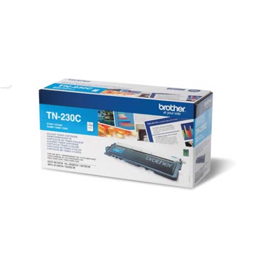 Brother toner, 1.400 pages, oem tn-230c, cyan