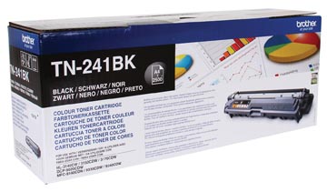 Brother toner, 2.500 pages, oem tn-241bk, noir