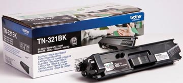 Brother toner, 2.500 pages, oem tn-321bk, noir