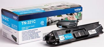 Brother toner, 1.500 pages, oem tn-321c, cyan