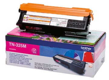 Brother toner, 3.500 pages, oem tn325m, magenta