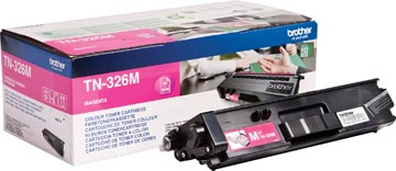 Brother toner, 3.500 pages, oem tn-326m, magenta